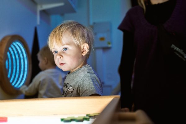 barn i miljö på förskolan