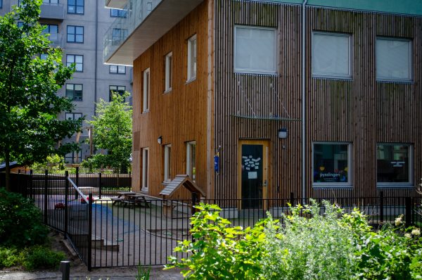 framsidan på förskolan Djurgårdsvyn