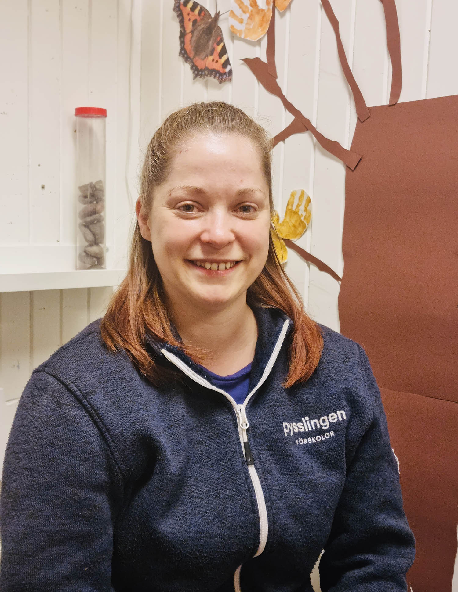 porträttbild av Linda Wäneskog pedagog