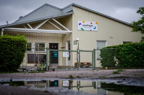 Fasaden på Fenix förskola.